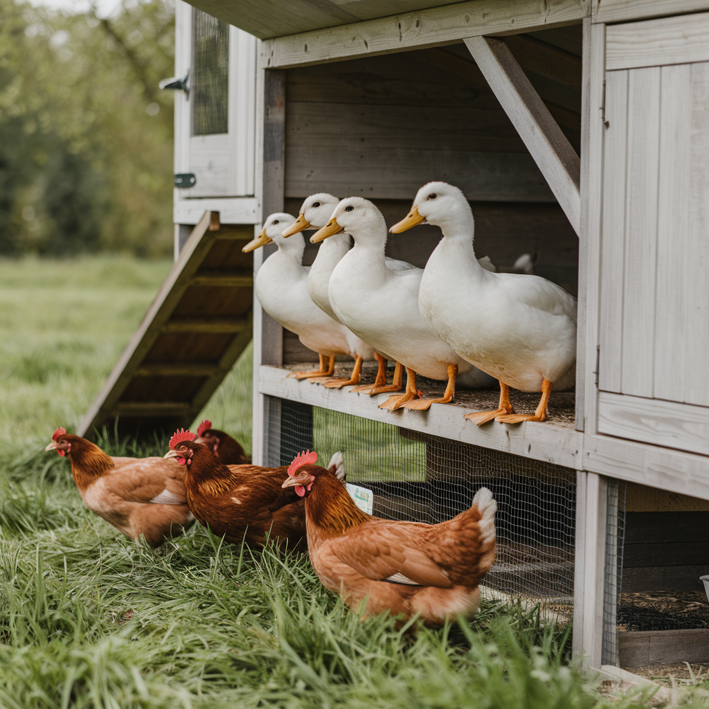 Can Ducks and Chickens Live Together
