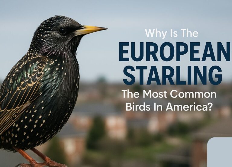 Why Is The European Starling The Most Common Birds In America