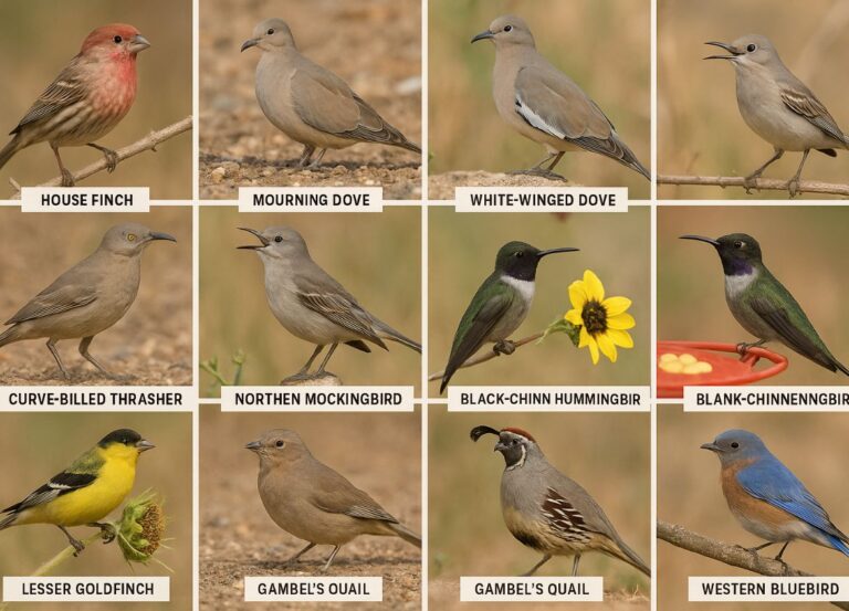 Backyard Birds In New Mexico